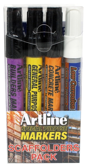 Artline Steigerbouwers Kit 4-pack